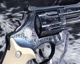 Smith & Wesson Model 57 No-dash, 4 inch, Master Engraved, signed - 20 of 20