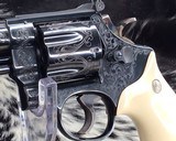 Smith & Wesson Model 57 No-dash, 4 inch, Master Engraved, signed - 3 of 20
