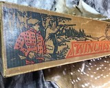Prewar 1941 Winchester model 61, .22 pump SLLR, Unfired in Numbered Picture Box - 20 of 25
