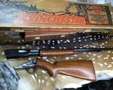 Prewar 1941 Winchester model 61, .22 pump SLLR, Unfired in Numbered Picture Box - 21 of 25