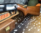 Prewar 1941 Winchester model 61, .22 pump SLLR, Unfired in Numbered Picture Box - 3 of 25
