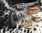 Gorgeous 1909 Engraved Colt Bisley, 7.5 inch, 32-20 Cartridge - 3 of 25