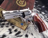 1977 Colt Diamondback Nickel 4 Inch Boxed - 1 of 21