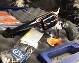 Colt SAA 4 3/4 Case Colored/Blued .45 Colt NIB - 13 of 14