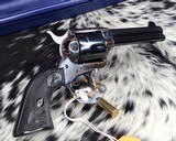 Colt SAA 4 3/4 Case Colored/Blued .45 Colt NIB - 8 of 14