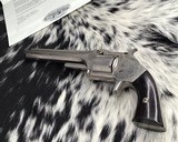 1862 Smith & Wesson #2 Revolver ,With Jinks Letter, Nickel .32 Rimfire - 6 of 16