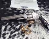 1862 Smith & Wesson #2 Revolver ,With Jinks Letter, Nickel .32 Rimfire - 14 of 16