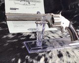 1862 Smith & Wesson #2 Revolver ,With Jinks Letter, Nickel .32 Rimfire - 9 of 16