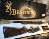 Engraved and Gold Inlaid Browning Model 42 High Grade Slide Action .410 Bore Shotgun with Box - 7 of 25