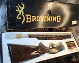 Engraved and Gold Inlaid Browning Model 42 High Grade Slide Action .410 Bore Shotgun with Box - 18 of 25