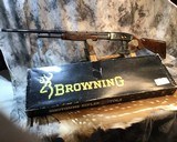 Engraved and Gold Inlaid Browning Model 42 High Grade Slide Action .410 Bore Shotgun with Box - 8 of 25