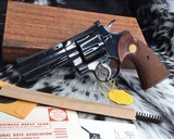 1962 Colt Python, Early 4 inch, Boxed, 98% - 3 of 22