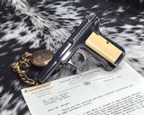 1907 Savage Pistol, .32 acp, Ivory and Factory Letter - 9 of 16
