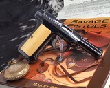 1907 Savage Pistol, .32 acp, Ivory and Factory Letter - 8 of 16