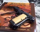 1907 Savage Pistol, .32 acp, Ivory and Factory Letter - 15 of 16