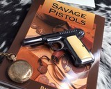 1907 Savage Pistol, .32 acp, Ivory and Factory Letter - 4 of 16