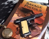 1907 Savage Pistol, .32 acp, Ivory and Factory Letter - 7 of 16