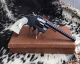 1923 Colt Officers Model, .22 LR, Mother of Pearl Grips, 6 inch, Boxed - 4 of 17