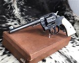 1923 Colt Officers Model, .22 LR, Mother of Pearl Grips, 6 inch, Boxed - 9 of 17