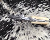 Smith & Wesson model 65-3, Hand Engraved, 3 inch, Ivory Grips, - 7 of 19