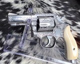 Smith & Wesson model 65-3, Hand Engraved, 3 inch, Ivory Grips, - 1 of 19