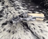 Smith & Wesson model 65-3, Hand Engraved, 3 inch, Ivory Grips, - 8 of 19