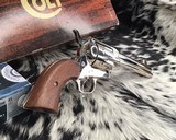 Sold pending funds-1993 Colt SAA, 3rd Gen ,4.75 inch, Nickel , .45 Colt, Unfired - 3 of 16
