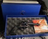 2004 Colt SAA , 4.75 inch, .45 Colt, Boxed, Unfired. 99% Case Colored - 4 of 15