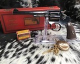 1940 Humpback Smith & Wesson Pre-War K22 Outdoorsman, 6 inch, Boxed,.22LR, 96% , 1st Model, Trades Welcome! - 2 of 25
