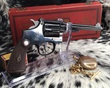 1940 Humpback Smith & Wesson Pre-War K22 Outdoorsman, 6 inch, Boxed,.22LR, 96% , 1st Model, Trades Welcome! - 11 of 25