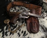 1906 Colt SAA , Wells Fargo Colt W/Letter & Docs, .45 LC - 9 of 24