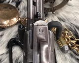 1900 Colt SAA, 4.75 inch , .45 Colt,Engraved, Ivory, Cased - 4 of 19