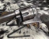 1900 Colt SAA, 4.75 inch , .45 Colt,Engraved, Ivory, Cased - 5 of 19