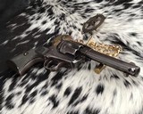 1900 Colt SAA, 4.75 inch , .45 Colt,Engraved, Ivory, Cased - 18 of 19