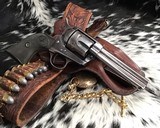 1900 Colt SAA, 4.75 inch , .45 Colt,Engraved, Ivory, Cased - 13 of 19