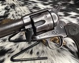 1900 Colt SAA, 4.75 inch , .45 Colt,Engraved, Ivory, Cased - 15 of 19