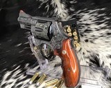 Smith & Wesson model 24-3 Lew Horton 3 inch .44 Special, Engraved - 10 of 17