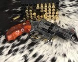 Smith & Wesson model 24-3 Lew Horton 3 inch .44 Special, Engraved - 2 of 17