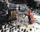 Smith & Wesson model 24-3 Lew Horton 3 inch .44 Special, Engraved - 6 of 17