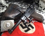 WWII 1937 Mauser P08 Luger, With dated holster, 2 mags, takedown tool, numbers matching - 20 of 20
