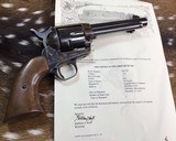 1956 Colt SAA , .45 Colt 5.5 inch W/ Letter - 1 of 18