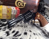 1981 Colt Diamondback .22 LR, 4 inch, W/Box, - 10 of 24