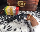 1981 Colt Diamondback .22 LR, 4 inch, W/Box, - 5 of 24