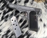 1910 Belgium Browning Renaissance Engraved, .380 acp. - 2 of 25