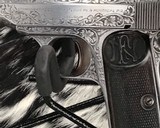 1910 Belgium Browning Renaissance Engraved, .380 acp. - 7 of 25
