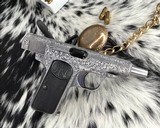 1910 Belgium Browning Renaissance Engraved, .380 acp. - 3 of 25