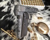 1910 Belgium Browning Renaissance Engraved, .380 acp. - 17 of 25