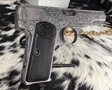 1910 Belgium Browning Renaissance Engraved, .380 acp. - 12 of 25