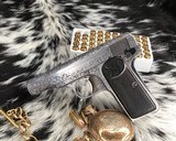 1910 Belgium Browning Renaissance Engraved, .380 acp. - 11 of 25