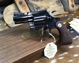 First Year 1966 Colt Diamondback 2.5 inch, .38 Spl. Pristine in Box - 20 of 22